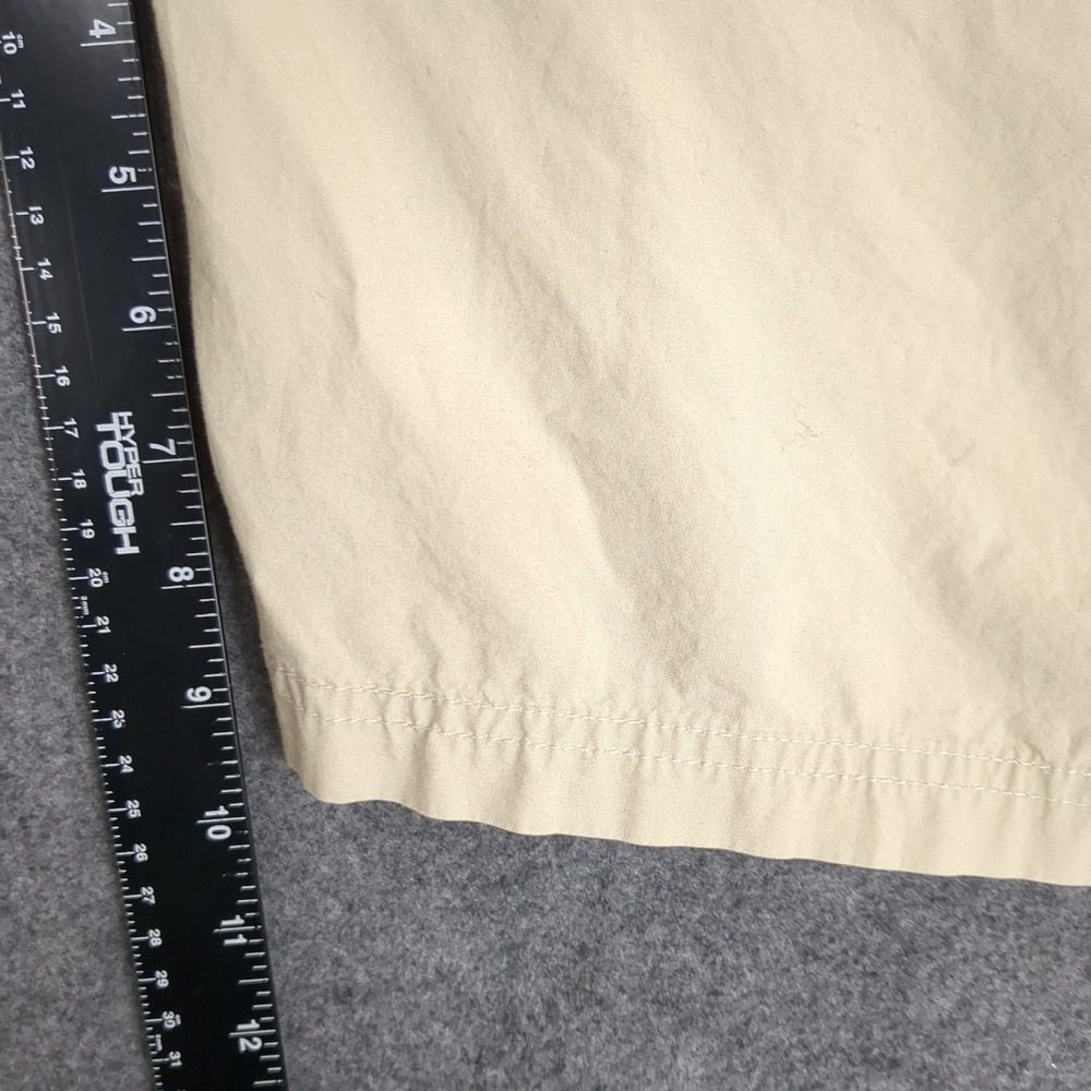 Columbia Mens Shorts Size 34W 10L Beige Flat Front Casual Outdoor - Picture 10 of 14